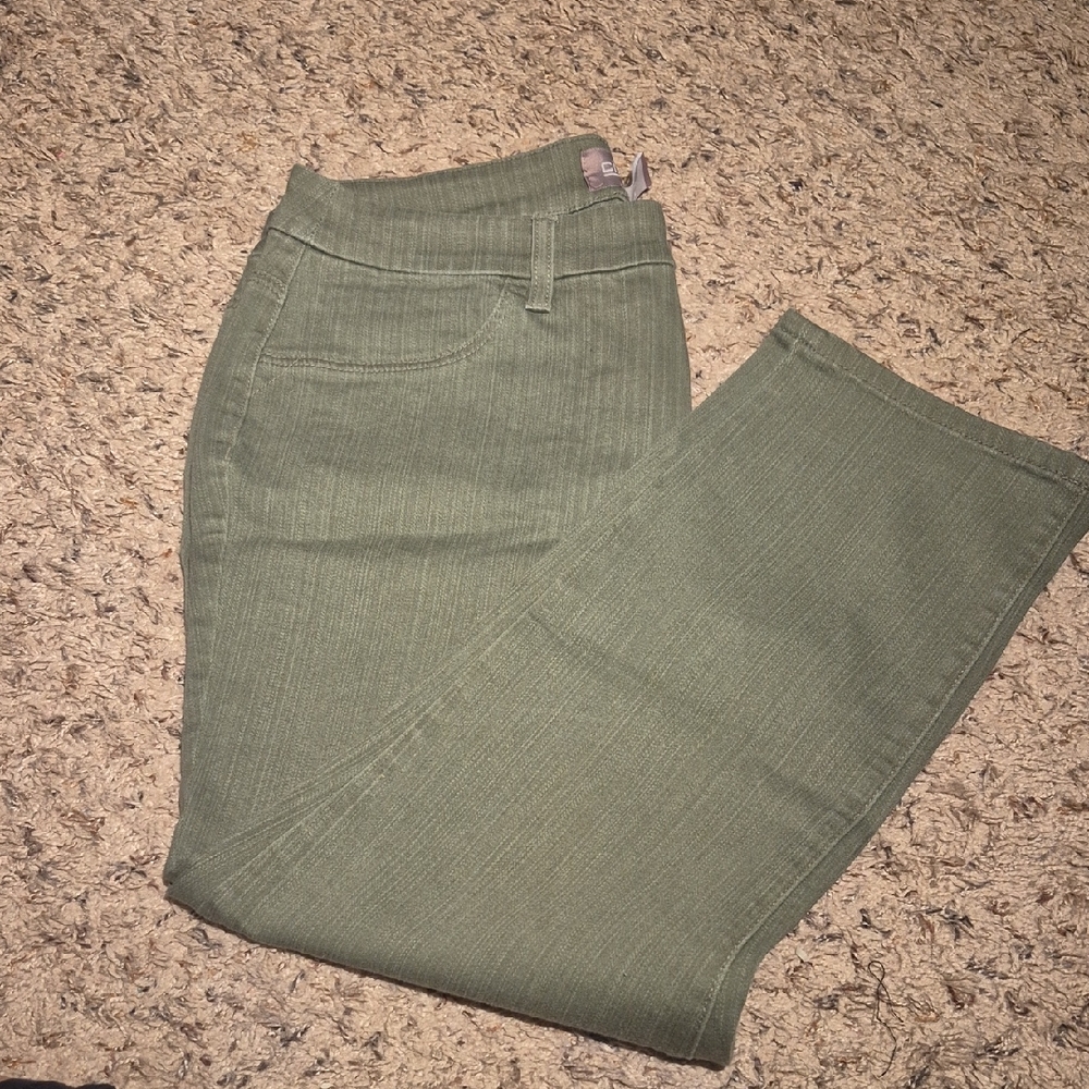 Chic Olive Skinny Jeans